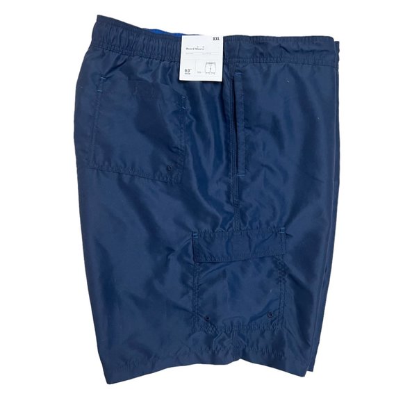 Goodfellow & Co Men's Size XXL Dark Blue 9" Board Swim Shorts Trunks NWT - Picture 3 of 6